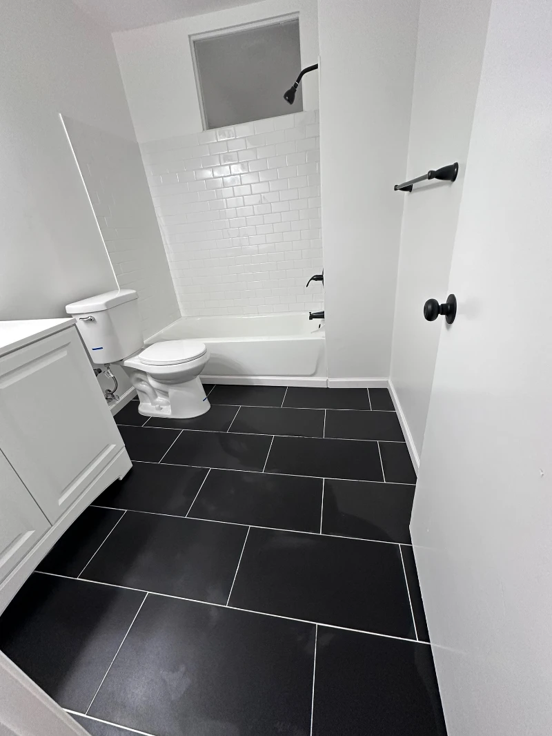 Melos Construction Bathrooms project in Kansas City