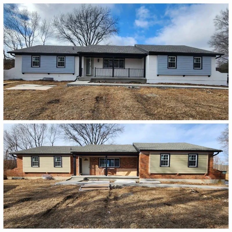 Melos Construction Exteriors & Siding project in Kansas City