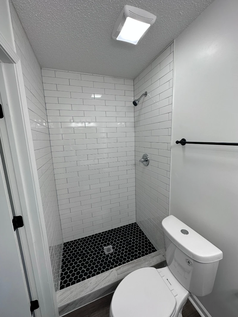 Melos Construction Bathrooms project in Kansas City