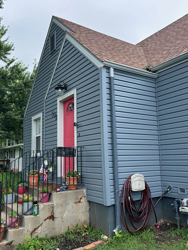Melos Construction Exteriors & Siding project in Kansas City